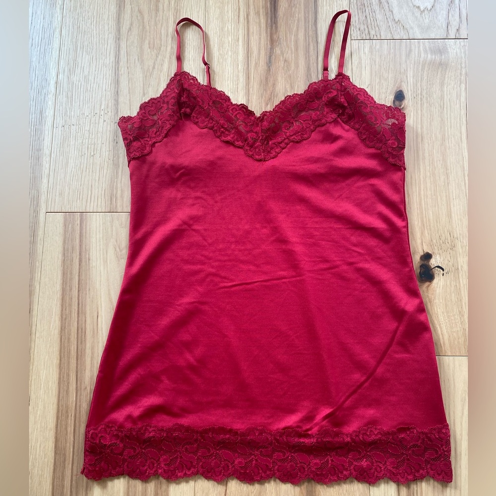 White House Black Market Lace Detailed Camisole
